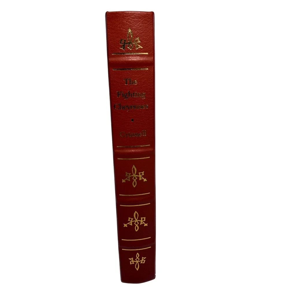 The Fighting Cheyennes George Bird Grinnell Frontier Classics Leather 2008 Red